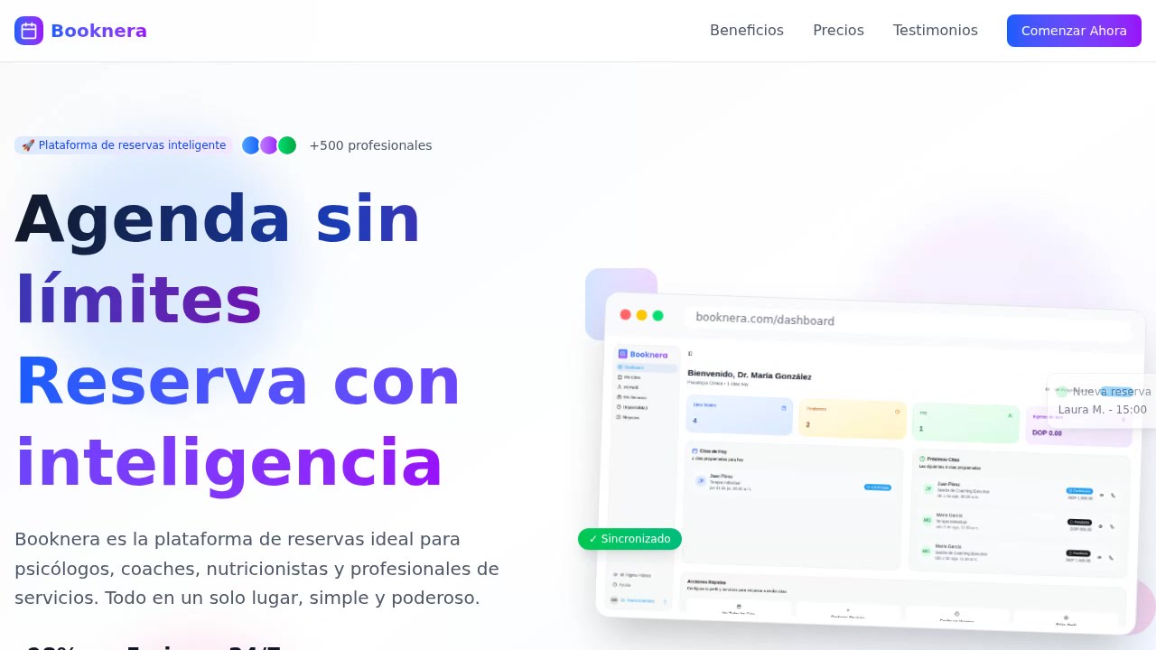 Booknera App Demo