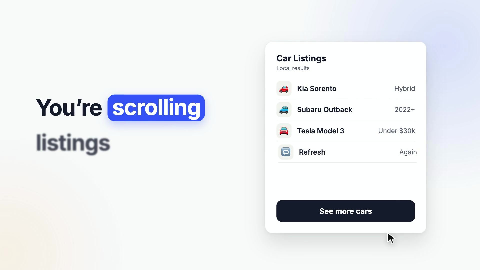 FindMeCar Demo